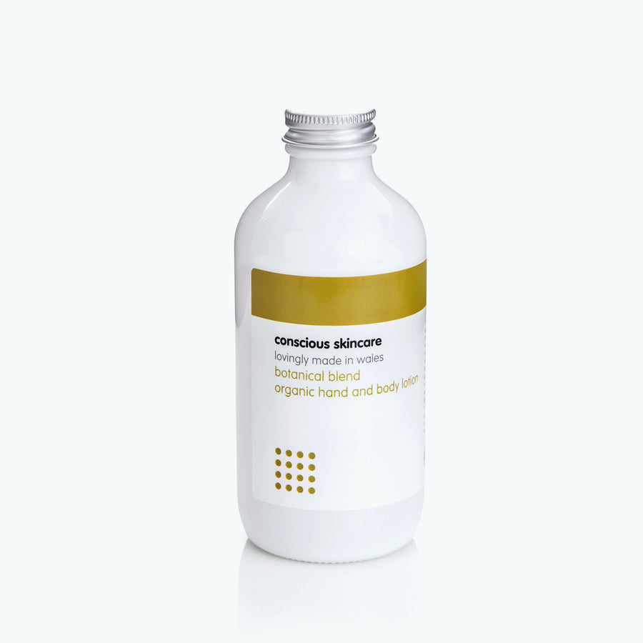 Botanical Blend Organic Body Moisturiser - Vegan - Cruelty Free