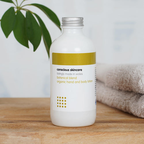 Botanical Blend Organic Body Moisturiser - Vegan - Cruelty Free