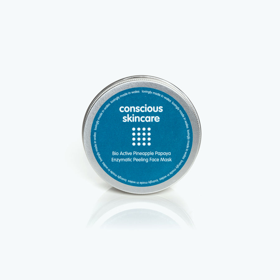 Pineapple Papaya Natural Face Mask - Plastic Free - Vegan