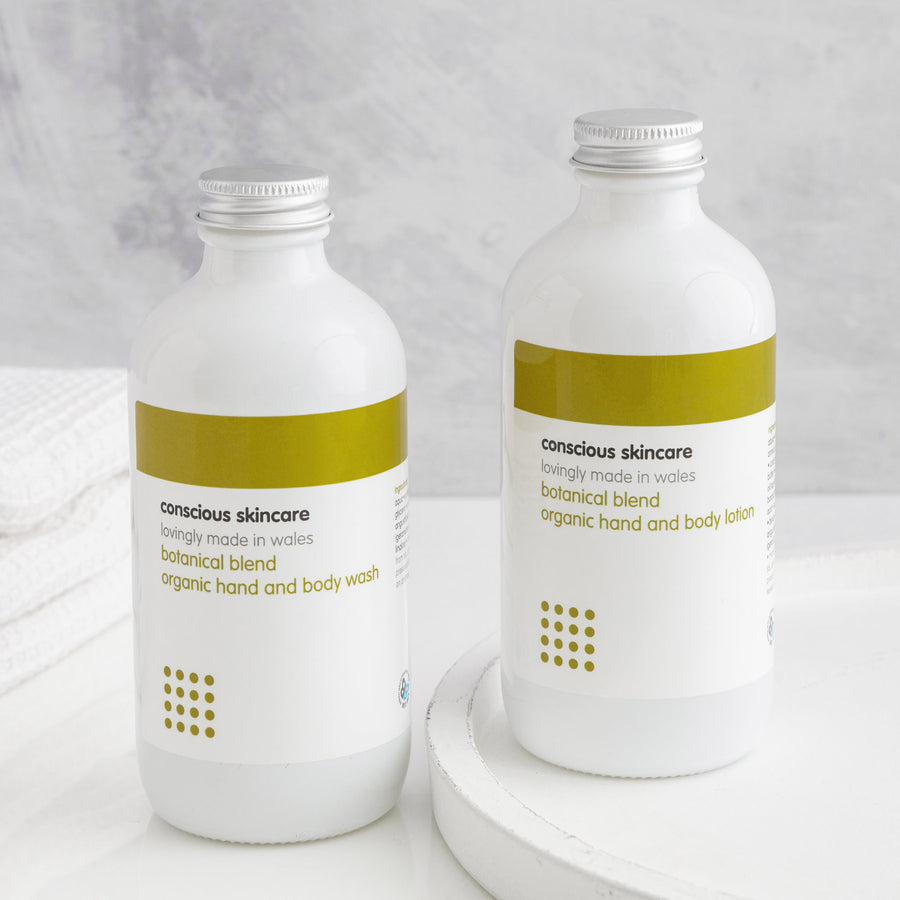 Botanical Blend Organic Body Moisturiser - Vegan - Cruelty Free