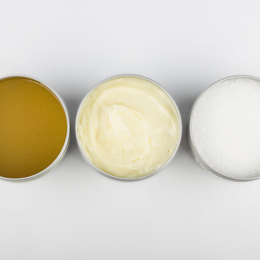 Plastic-free packaging for Sweet Orange & Frangipani vegan body butter